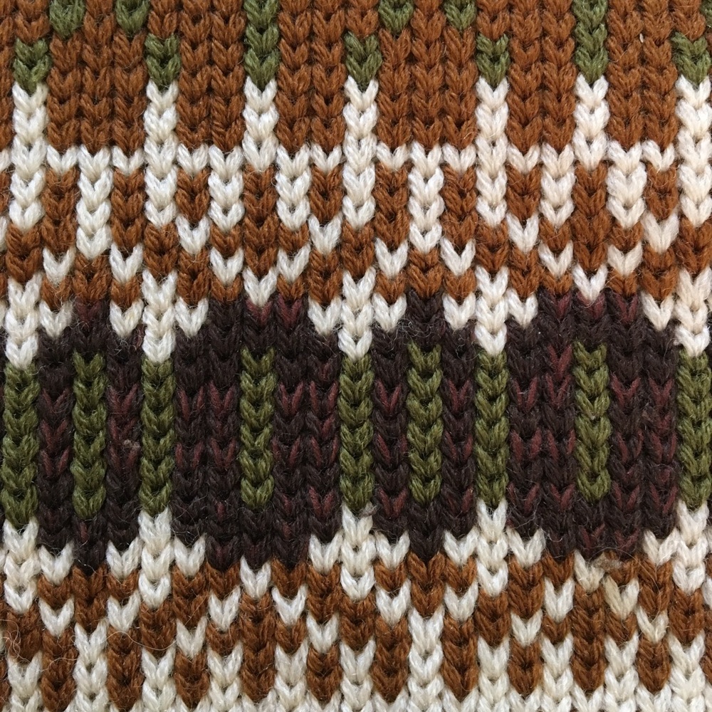 Vintage Australian Wool Norwegian Inspired Cardi - Picture 7 of 16